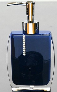 Dispensador de Jabón Líquido Ecológico con Diseño de Diamantes Acrílicos en Color Morado, Favorito de las Mujeres, para Artículos de Baño - Product Image 2