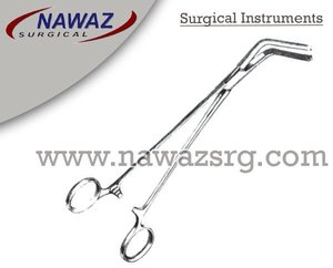 Fórceps de histerectomía Leed de alta calidad más vendidos, fórceps de arteria de acero inoxidable de ángulo de 22,5 cm, instrumentos quirúrgicos - Product Image 2