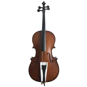 Finition mate violoncelle aiersi fait à la main de couleur marron rouge avec sac et nœud en <span class=keywords><strong>bois</strong></span> - Product Image 1