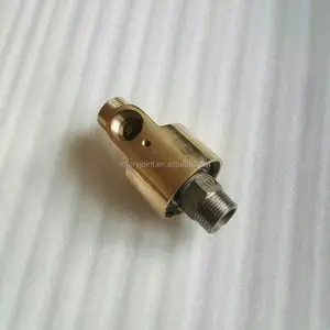 15A Dual flow elbows male swivel rotary joint hydraulic Quick connector