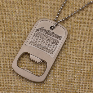Dụng Cụ Mở Chai Thẻ Chó Bằng Kim Loại Tùy Chỉnh Vòng Cổ Thẻ Có Logo - Product Image 4