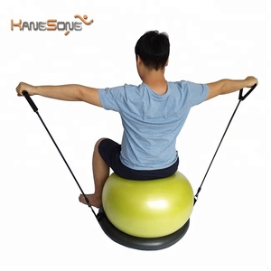 En gros chaude anty-burst personnalisée logo impression stabilité exercice <span class=keywords><strong>gym</strong></span> <span class=keywords><strong>ball</strong></span> avec poignée - Product Image 1