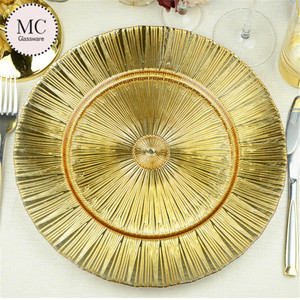 Venta al por mayor de la hoja de palma de la placa de la cena de la decoración de la boda - Product Image 1