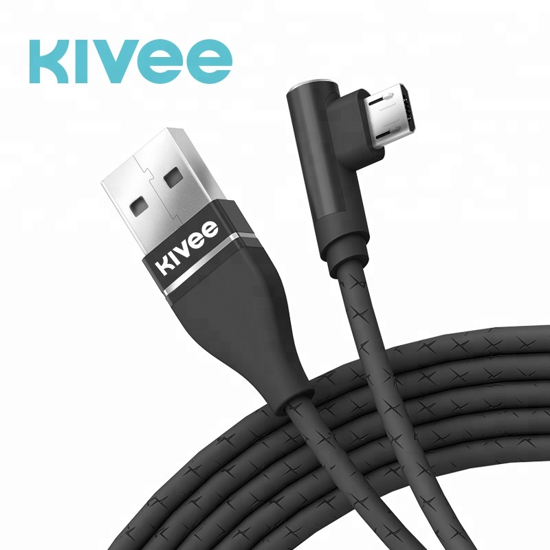 Оптовая индивидуальные новый прочный 1 м данных зарядный кабель Kivee 2018 Micro USB кабель