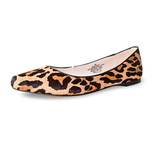 <strong>Leopard</strong> Cow Hair slip on Ladies <strong>Flats</strong> Casual Shoes Women <strong>Flat</strong> Dress Shoes - Product Image 5