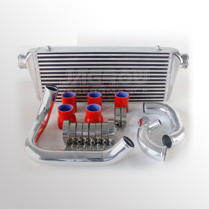 Brand new aluminium Boulon Sur FMIC Front Mount <span class=keywords><strong>Intercooler</strong></span> Kit Pour Audi <span class=keywords><strong>A4</strong></span> 1.8 T <span class=keywords><strong>B5</strong></span> 98 99 00 01 - Product Image 2
