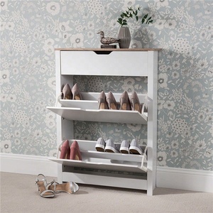 Gabinete moderno <span class=keywords><strong>de</strong></span> zapatos <span class=keywords><strong>de</strong></span> tablero <span class=keywords><strong>de</strong></span> partículas <span class=keywords><strong>de</strong></span> melamina - Product Image 3