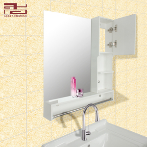Fabricante de <span class=keywords><strong>China</strong></span> guci marca moderna del gabinete del cuarto de baño del pvc blanco cuenca gabinete de baño gabinete de pared - Product Image 3
