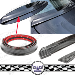 Car front lip bumper <span class=keywords><strong>rubber</strong></span> strip, car Look carbon Spoiler universal <span class=keywords><strong>band</strong></span> - Product Image 4