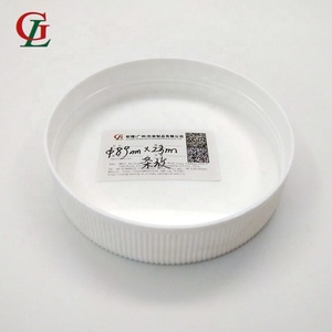 89mm kích thước lớn vít kẹo container nắp nhựa toàn bộ bán PP với sọc Top cap trắng vòng Jar PP nhựa vít trên nắp - Product Image 6