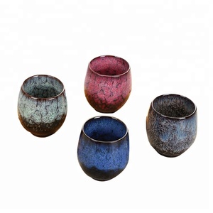 150ml di colore elegante opaca della famiglia e degli amici <span class=keywords><strong>tazza</strong></span> di ceramica per il tè per la glassa di trasmutazione del Medio Oriente - Product Image 1
