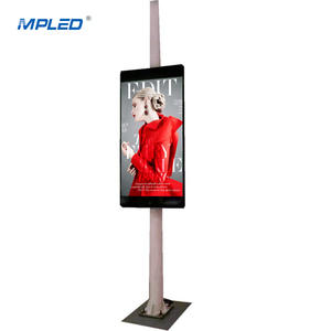 Pantalla LED para Exteriores MPLED Design Advertising, 6200 <span class=keywords><strong>de</strong></span> Brillo, P6, con Soporte <span class=keywords><strong>de</strong></span> Poste, a Todo Color, Personalizable, <span class=keywords><strong>de</strong></span> Aluminio Fundido a Presión - Product Image 1