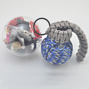 Nuevo <span class=keywords><strong>Kit</strong></span> de Supervivencia de Emergencia con Granada de Paracord 550, Mini Granada de Paracord M-550 - Product Image 5