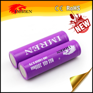 Imren 18650 3000 مللي أمبير 20a/40a 40a بطارية 3.7 فولت نارية هزاز 18650 ليثيوم أيون - Product Image 2