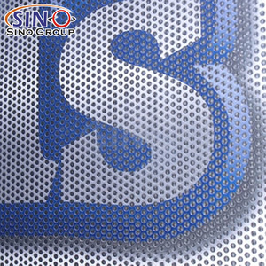 Digital White Pintable Decorative One Way Vision Window Glass Vinyl Film Mesh Sticker Eco Solvent <strong>Printing</strong> <strong>Material</strong> - Product Image 3