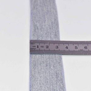 Polyester Nylon Spandex ban nhạc đàn hồi 40mm đàn hồi <span class=keywords><strong>Webbing</strong></span> mờ Dây đeo đàn hồi ban nhạc - Product Image 4