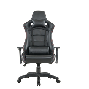 Chaise de massage de style industriel, chaise de direction confortable pour les joueurs, avec matériaux en maille métallique, PU et nylon - Product Image 3