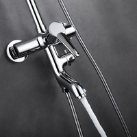 Design moderne Bain Masseur De Tête Douche UPC Baignoire Robinet Thermostatique Ensemble de Douche de salle de Bains