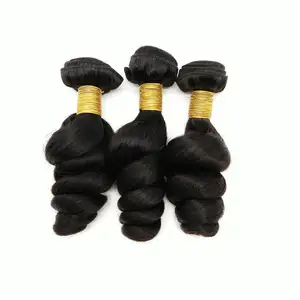 2018 Best selling top quality loose wave 100% real mink virgin brazilian human hair weave vendors