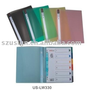 US-LW330 Plastic <strong>Binding</strong> Presentation <strong>Folder</strong> - Product Image 1