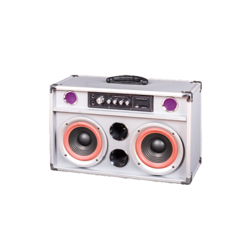 Портативный мини-динамик на колесиках для ноутбука с fm-радио