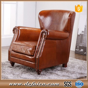Vintage Véritable En <span class=keywords><strong>Cuir</strong></span> <span class=keywords><strong>Fauteuil</strong></span> <span class=keywords><strong>Club</strong></span> Pour Vente - Product Image 3