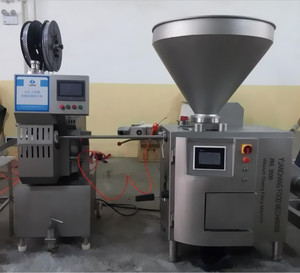 Công nghiệp tự động điện handtmann xúc xích chân không xúc xích phụ <span class=keywords><strong>stuffer</strong></span> máy - Product Image 4
