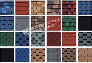 Luz Azul Tejas Tejas de Asfalto <span class=keywords><strong>Para</strong></span> Techos Modificado - Product Image 6
