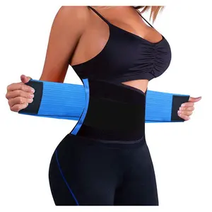 Waist Trimmer Belt, Premium Waist Trainer Sweat Sauna Belt for Women & Men, Promotes Sweat & Weight Loss in Stomach Fat Burning