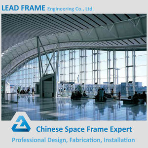Galbe lumière ossature portante en acier préfabriqué aéroport - Product Image 1