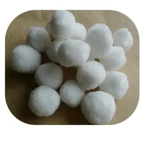 Good Elasticity Polyester Fiber Ball For Waste Water Treatment