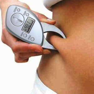 Nuovo calibro digitale LCD per il grasso corporeo per la pelle piega lo spessore di misura 50mm analizzatore elettronico per il muscolo grasso