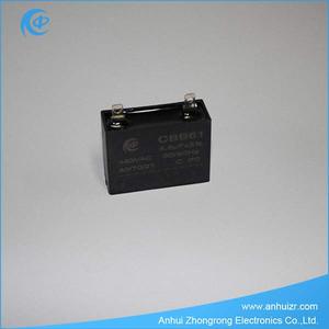Black plastic housing Square type AC Motor capacitor cbb61 1-<span class=keywords><strong>25</strong></span> <span class=keywords><strong>uf</strong></span> - Product Image 2