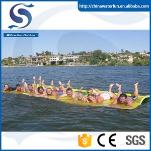 Water bed swimming summer party floating charms wholesale gym beach bag with Mat - Product Image 1