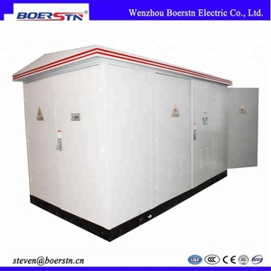 屋外電気変圧器変電所 120V IP66 12個口コンパクトキュビクルパネルコンビネーションボックス配電金属製 - Product Image 5