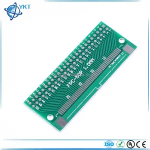 Pinboard FPC 50P Adapter Board Pinboard FFC To 2.54mm TFT 1mm 0.5mm Pin Space Double Side PCB Board Test Electronic Circuit Board