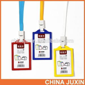 Vente en gros la <span class=keywords><strong>mode</strong></span> rbd lanière pvc titulaire de la carte pour l'<span class=keywords><strong>exposition</strong></span> - Product Image 6