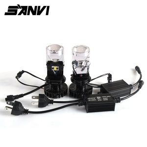 2023 SANVI Bán Sỉ Máy Chiếu Bi-xenon MINI Chùm Thấp Cao 12V 28W 5000K 2500lm Đèn LED Đèn Pha LED Mini H4 - Product Image 2
