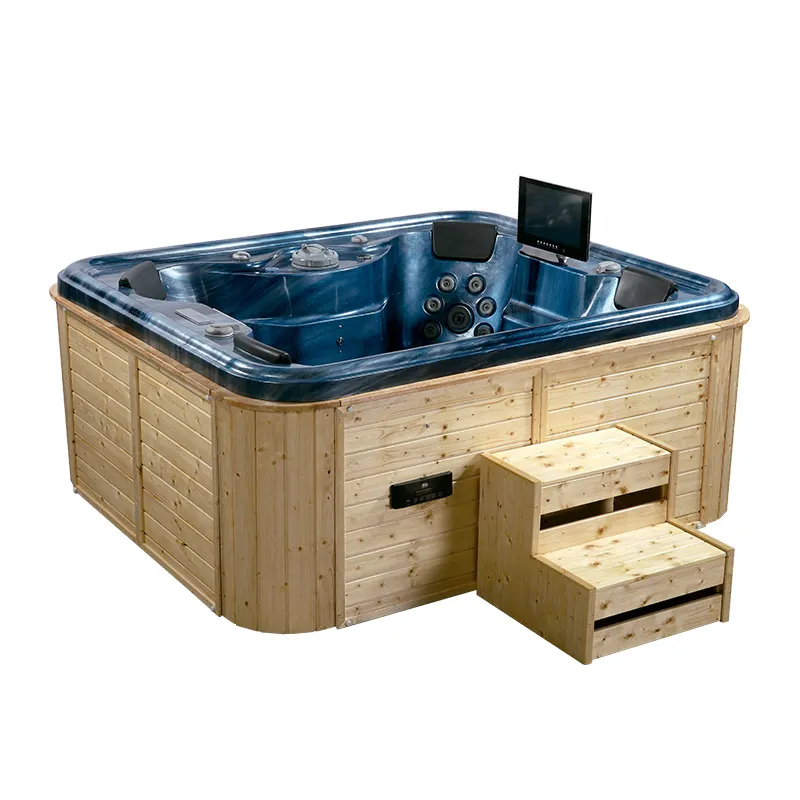 K-8985B 2020 Swim Spa Pool Bathtub For Garden large space surging massage with TV