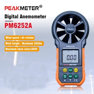 Top Verkoop Draagbare Meet Bereik 0.4 tot 30.0 m/s Digitale Anemometer Prijs PM6252A - Product Image 2