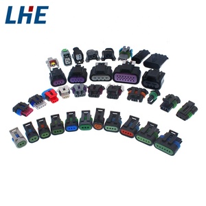 Delphi 12162193 PA66 Nữ kết nối 2-Pin cảm biến nhiệt độ nước với nylon nhà ở & 25A đồng liên hệ với - Product Image 2