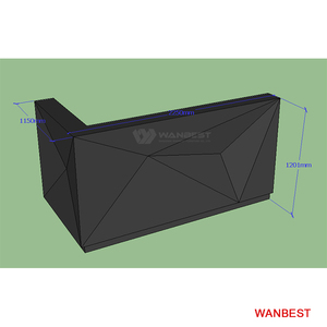 Phòng Tập Thể Dục Bàn Tiếp Tân Tùy Chỉnh Thiết Kế Kích Thước Nhỏ Cửa Hàng Tiền Mặt Truy Cập Hiện Đại Nhân Tạo Bằng Đá Cẩm Thạch Tiếp Tân Truy Cập - Product Image 5
