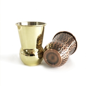 Tazza Moscow Mule in Rame e Acciaio Inossidabile Martellato Stile Indiano Personalizzato, Bicchiere da Cocktail in Rame - Product Image 6