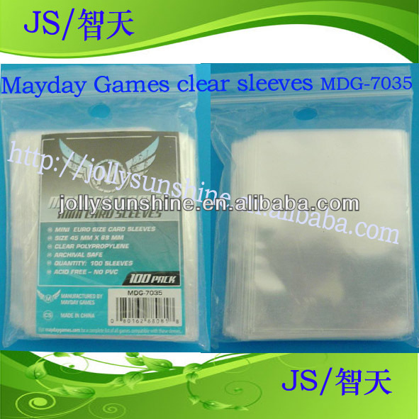 Сигнал бедствия рукава, Ясно п . п . мини евро карты рукавом mdg-7035, Дунгуань завод