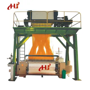 Textile weaving machine high speed jacquard air jet loom