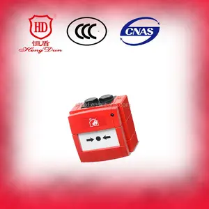 24V Fire Push Button To Operate Addressable Manual Alarm Call Point