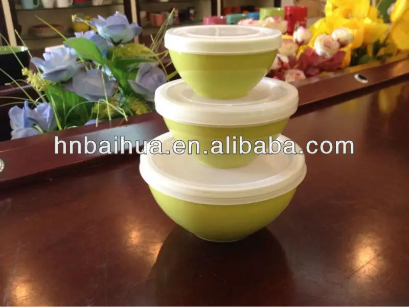 중국어 도매 전자 레인지 safey 고품질 decaled 다채로운 도자기 세라믹 그릇 뚜껑