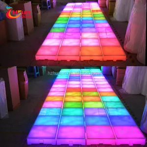 glow illuminated led dance floor portable for wedding