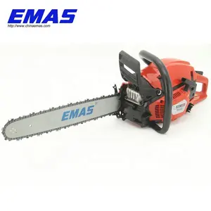 EMAS 새로운 디자인 정원 도구 핫 세일 50cc 가솔린 전기톱 E509