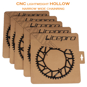 EOOZ 130BCD Hẹp Rộng <span class=keywords><strong>Chainring</strong></span> Vòng 50T 52T 54T 56T 58T Gấp Xe Đạp Chainwheel Xe Đạp <span class=keywords><strong>Chainring</strong></span> Vòng Tròn Crankset Tấm - Product Image 2